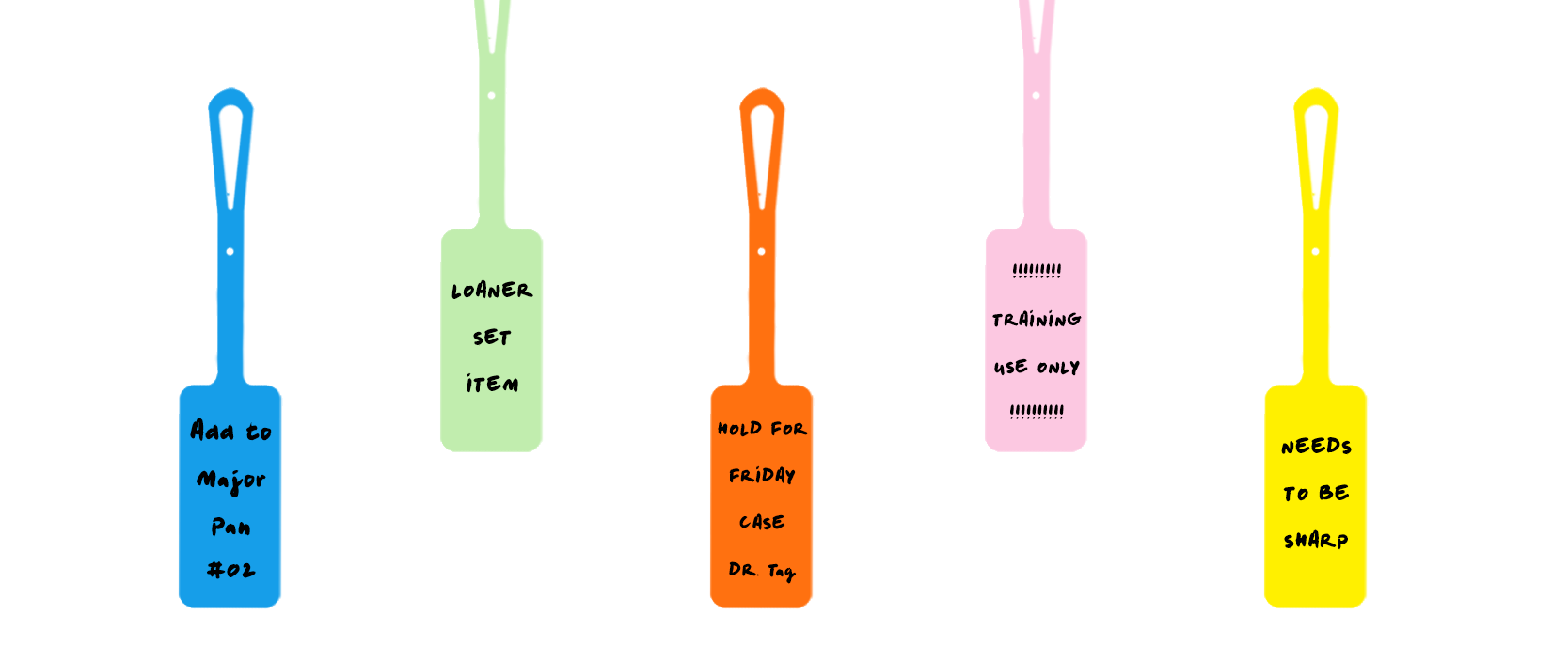 Instrument Loop Tags Designed for Individual Tool Clarity