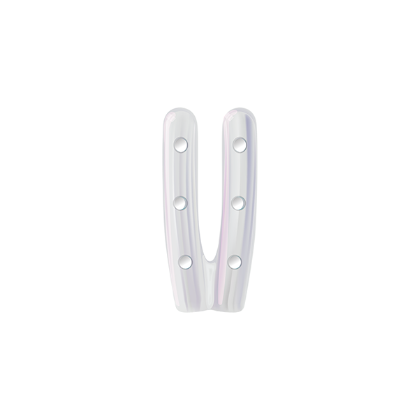 Tinted White Vented Double Guard  (.75
